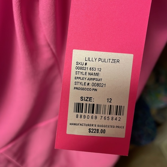 Lilly Pulitzer Eppley jumpsuit NWT - Picture 8 of 9